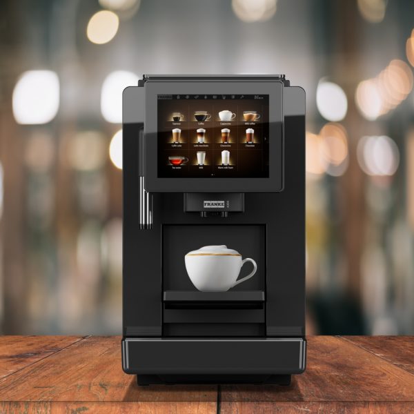 FRANE A300 kaffemaskin Det Norske Kaffehus i miljø