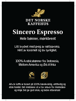 Sincerro Espresso
