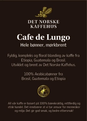 Akrylskilt Café de Lungo