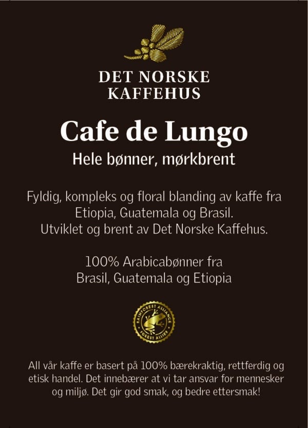 Akrylskilt Café de Lungo