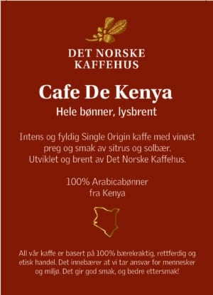 Akrylskilt Café de Kenya