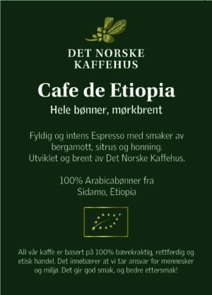 Akrylskilt Café de Etiopia