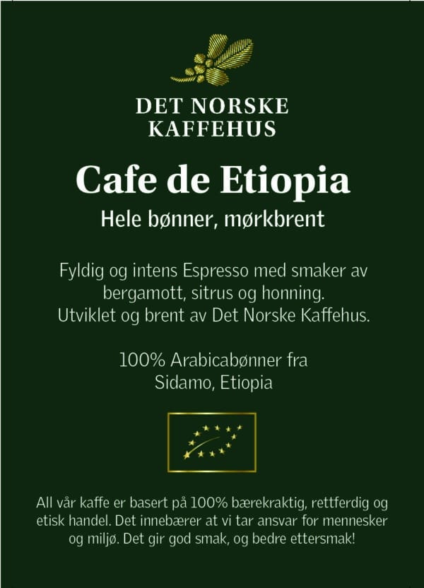 Akrylskilt Café de Etiopia