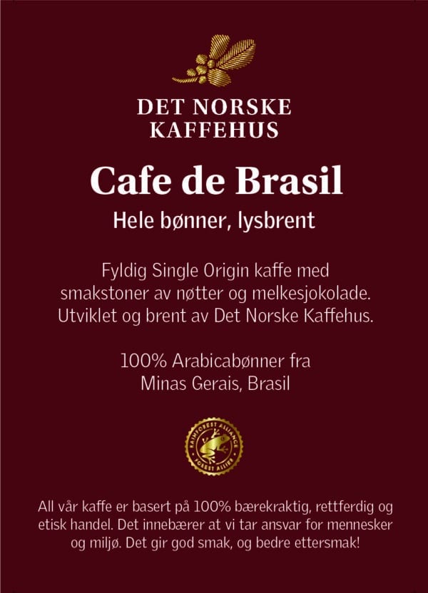 Akrylskilt Café de Brasil