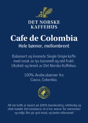 Akrylskilt Café de Colombia