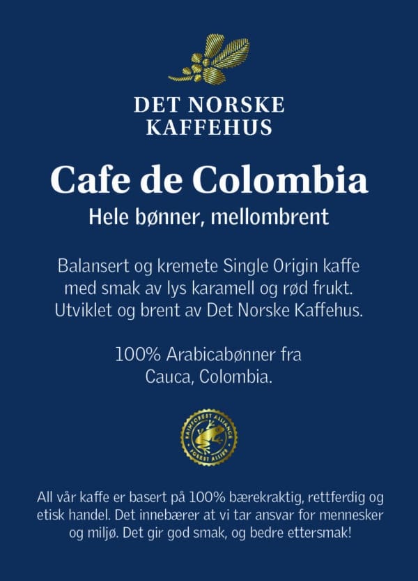 Akrylskilt Café de Colombia