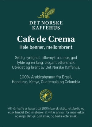 Akrylskilt Café de Crema