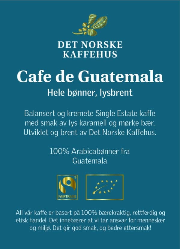 Akrylskilt Café de Guatemala
