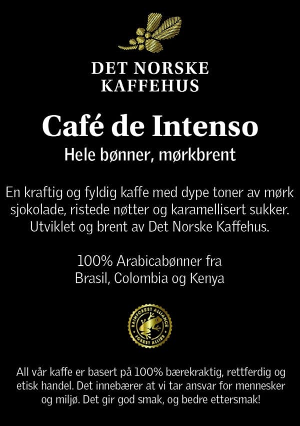 Akrylskilt Café de Intenso