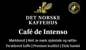 Klistremerke Café de Intenso