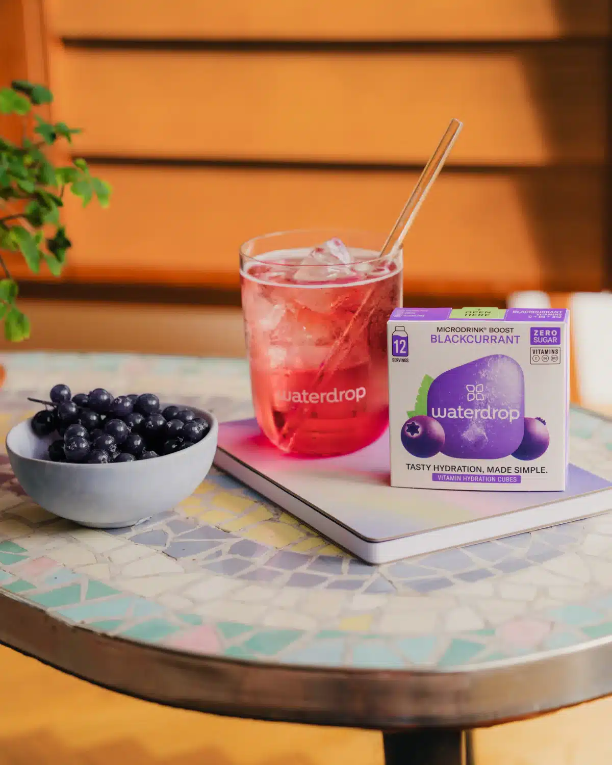 Waterdrop - Blackcurrant - Bilde 3