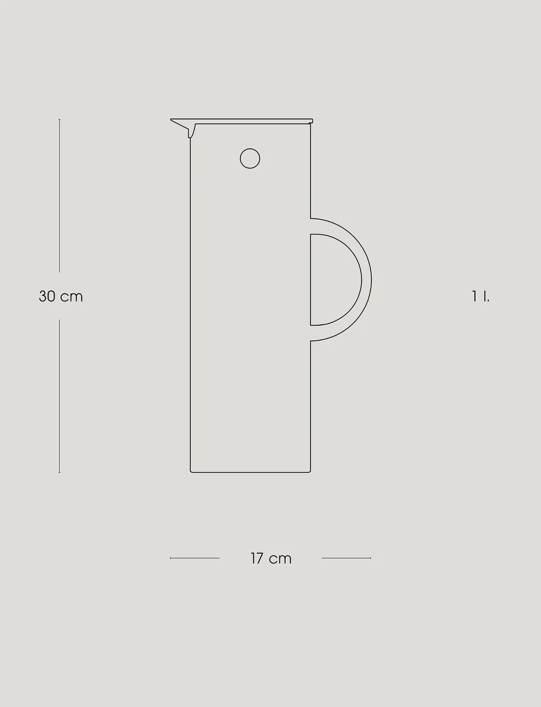 Stelton serveringskanne 1L - Bilde 3