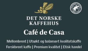Klistremerke Café de Casa