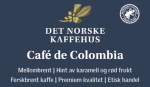 Klistremerke Café de Colombia