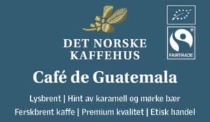 Klistremerke Café de Guatemala