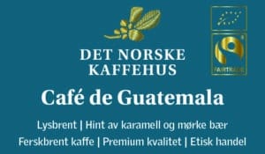 Klistremerke Café de Guatemala