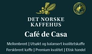 Klistremerke Café de Casa