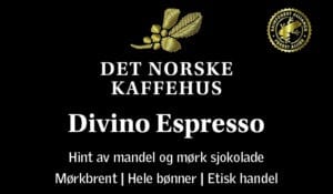Klistremerke Divino Espresso