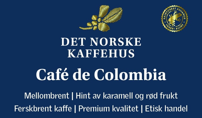 Klistremerke Café de Colombia