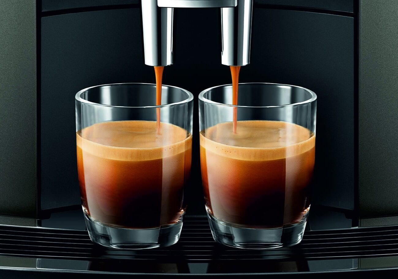 To utløp for kaffe