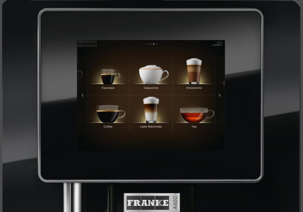 FRANE A400 touch skjerm kaffemaskin Det Norske Kaffehus